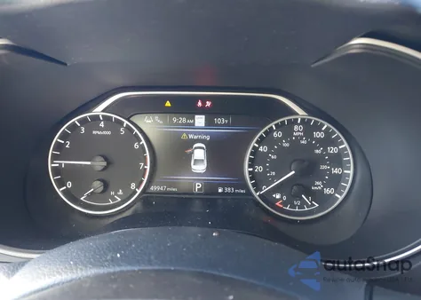 2022 Nissan Maxima Sv Xtronic Cvt from USA, damaged, VIN 1N4AA6CV1NC503852